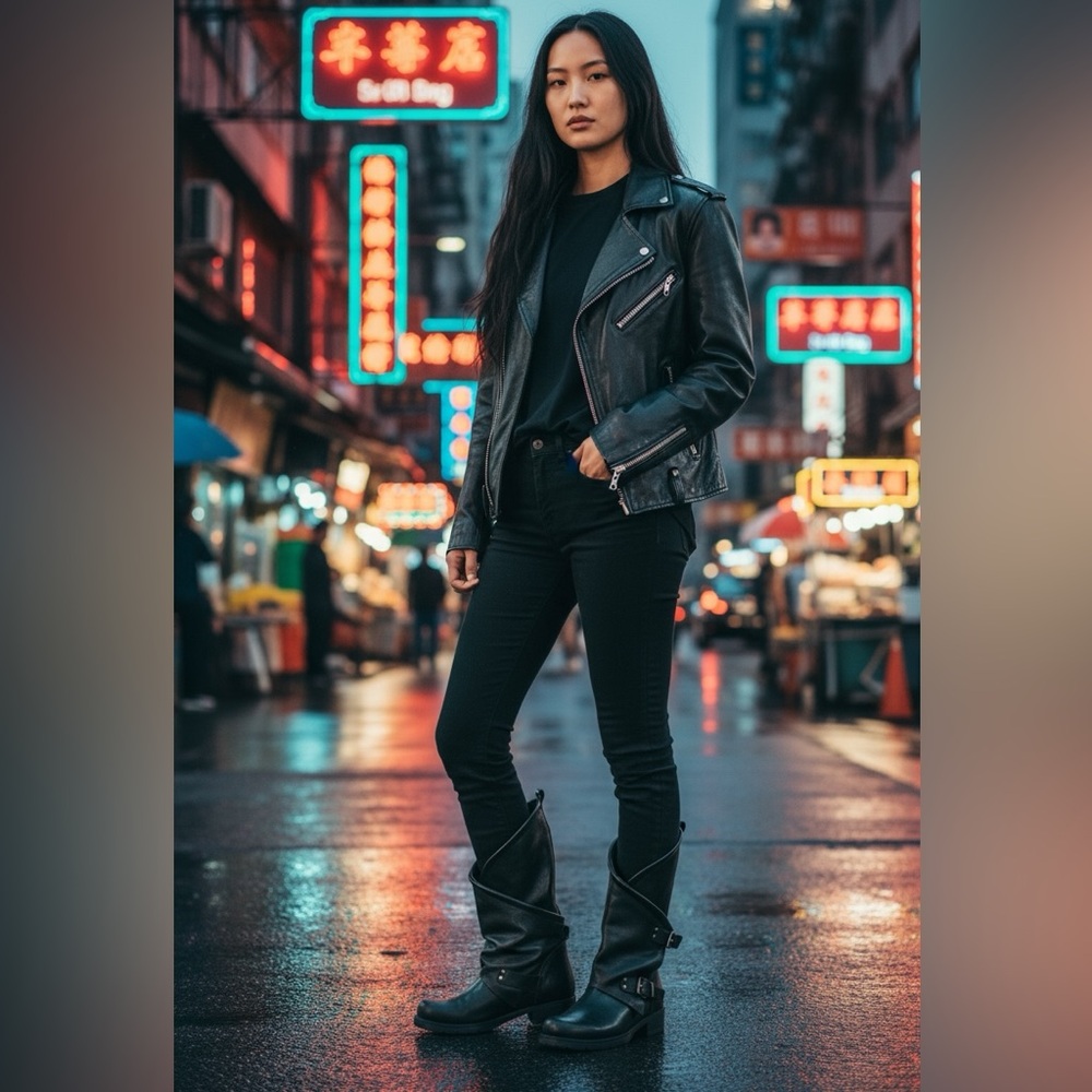Miami Black Boots